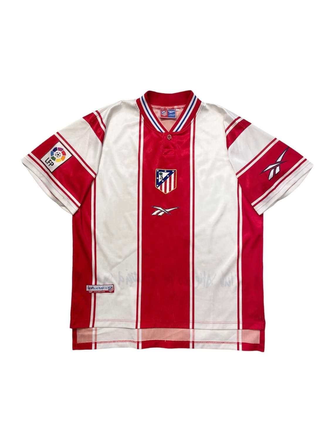 Atletico Madrid 1999-2000 리복 반팔 져지  상품이미지1