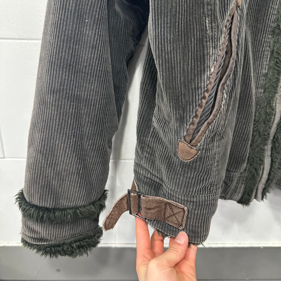 캘빈클라인진 시어링 코듀로이 자켓 상품이미지4