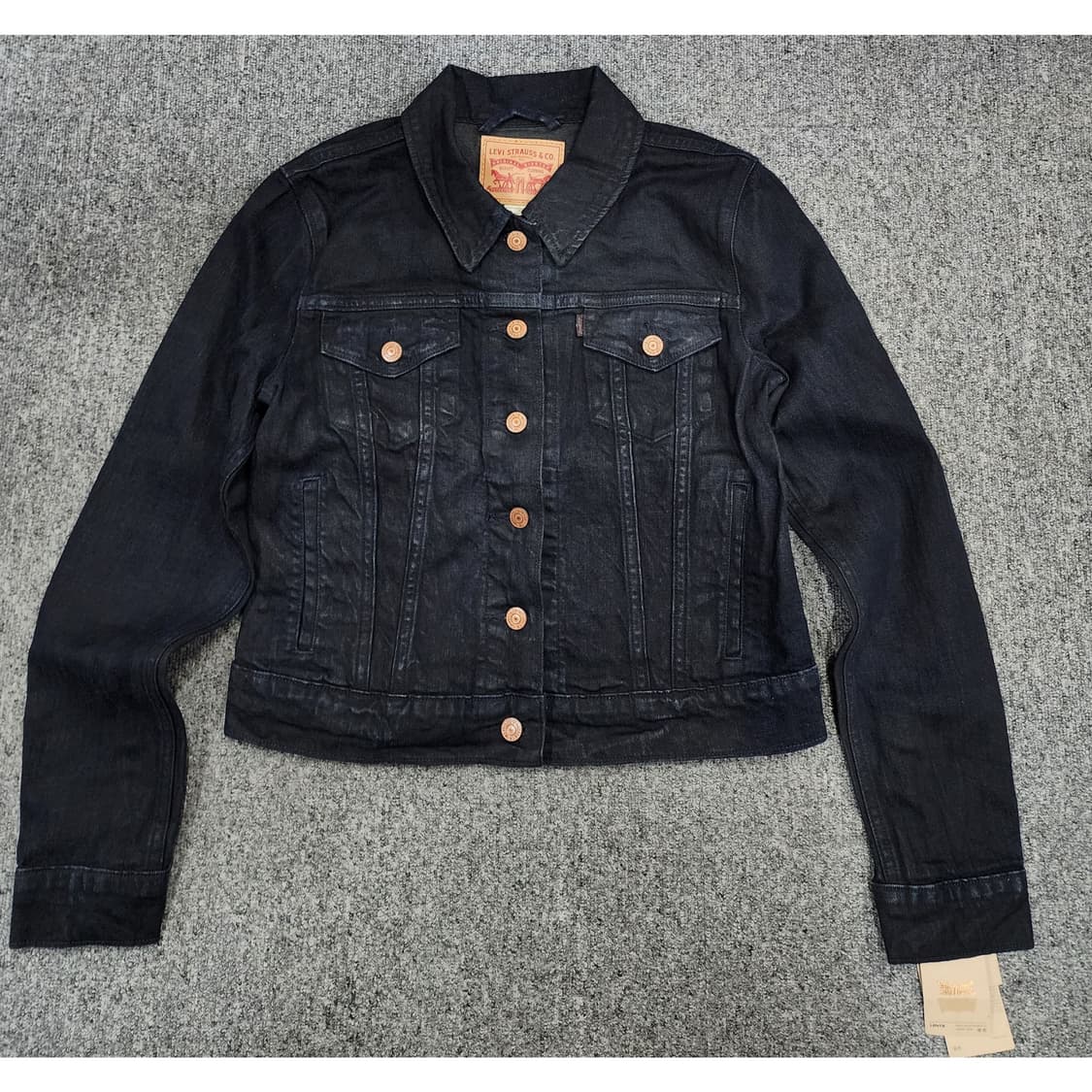 리바이스 70270 우먼 워싱 트러커 데님 자켓 M 상품이미지1