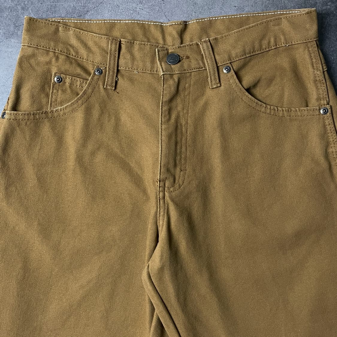 DICKIES 디키즈 빈티지 브라운 카펜터 워크 팬츠 A00818 상품이미지2