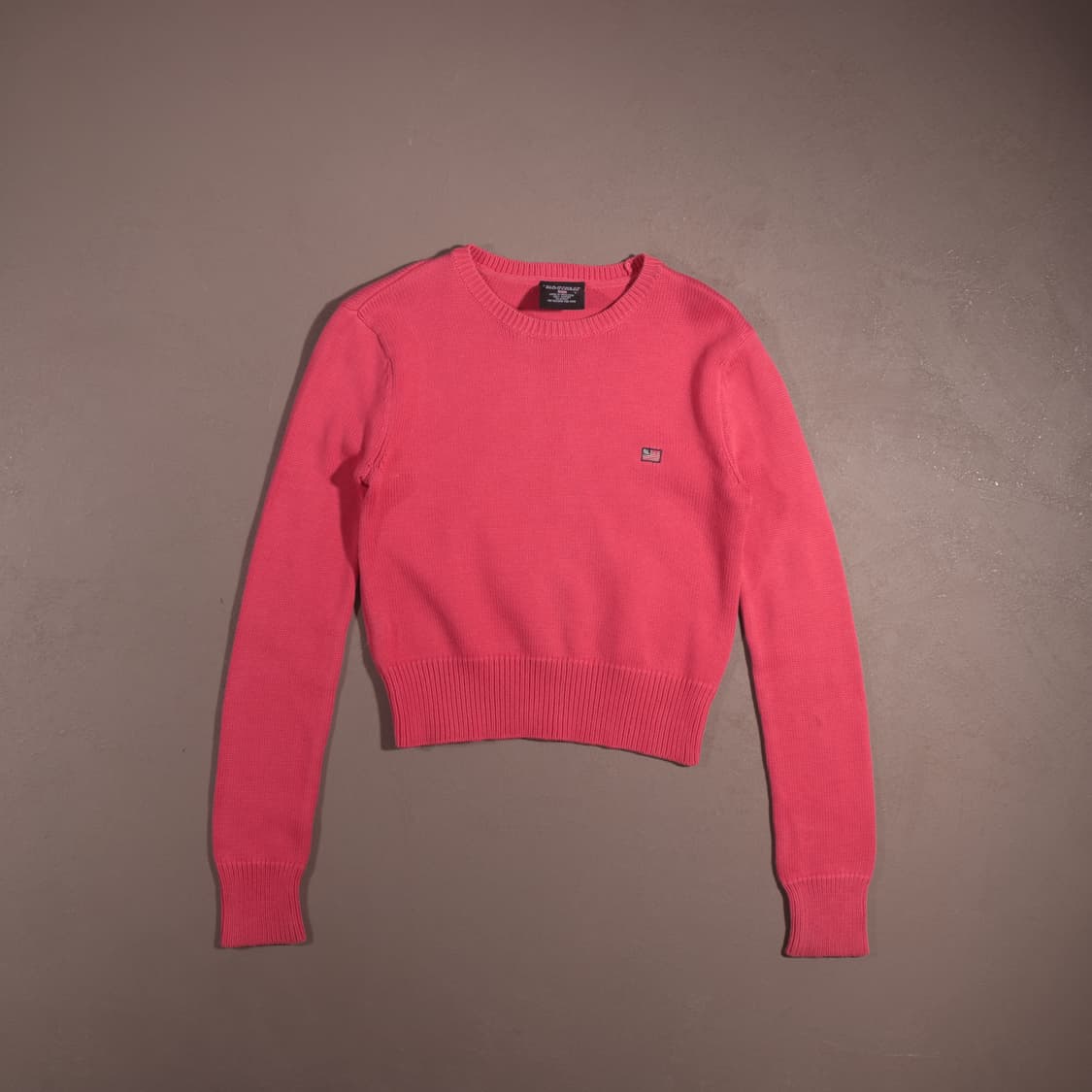 POLO CROP SWEATER 상품이미지1