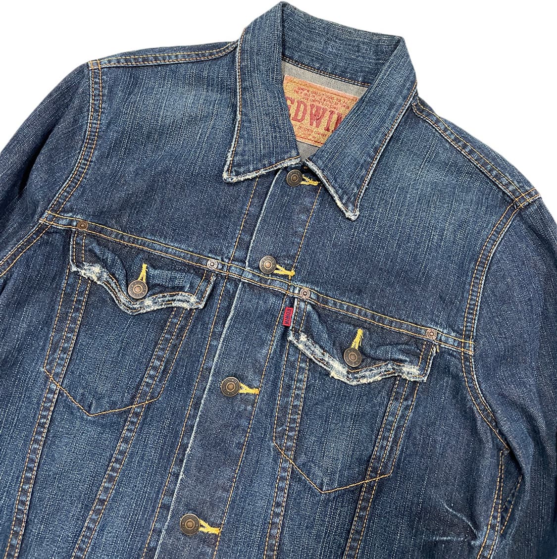 빈티지 에드윈 3세대 신치백 데님 자켓  상품이미지5
