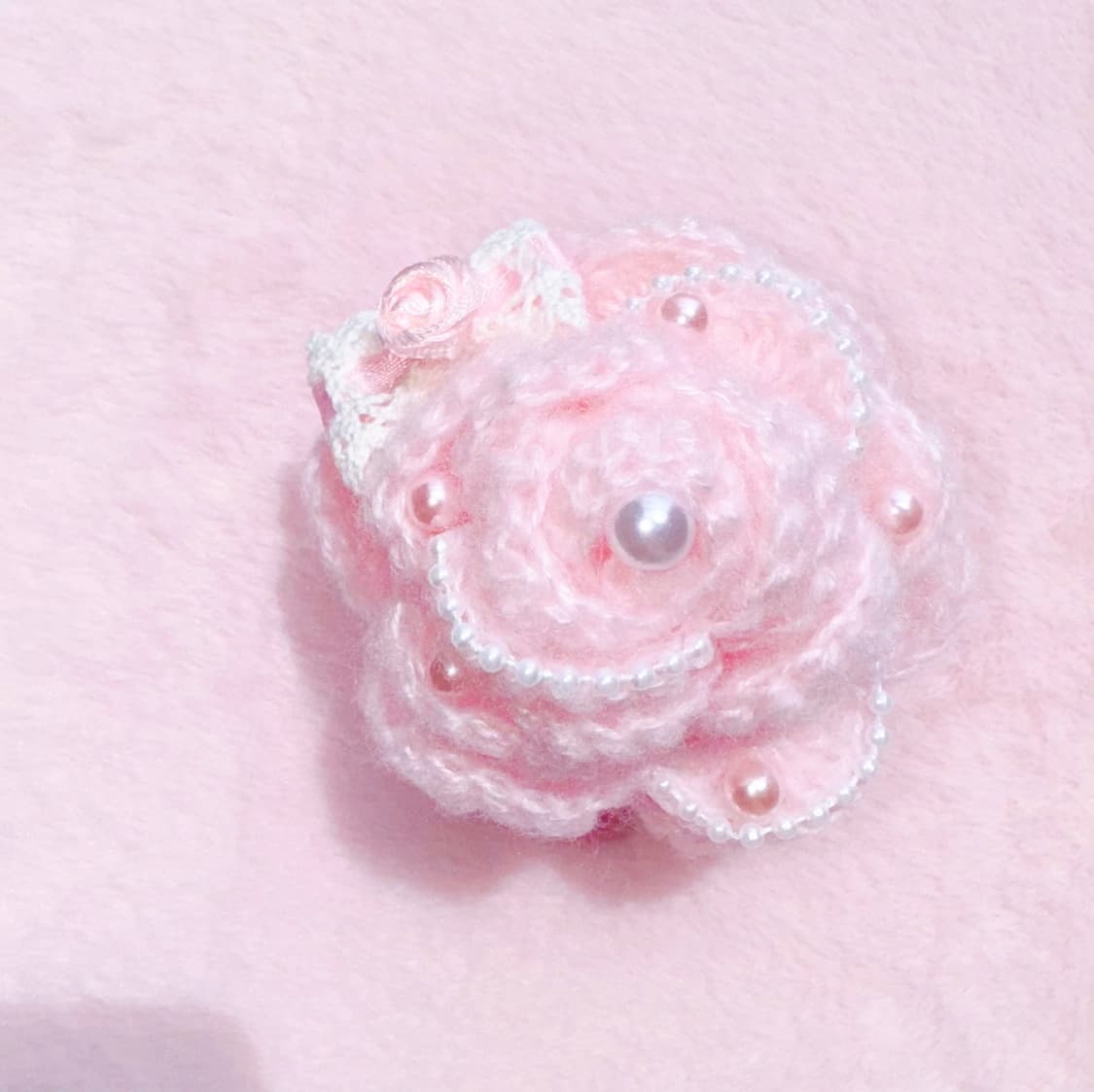 로맨틱 로즈 뜨개 스마트톡 romantic rose 상품이미지3