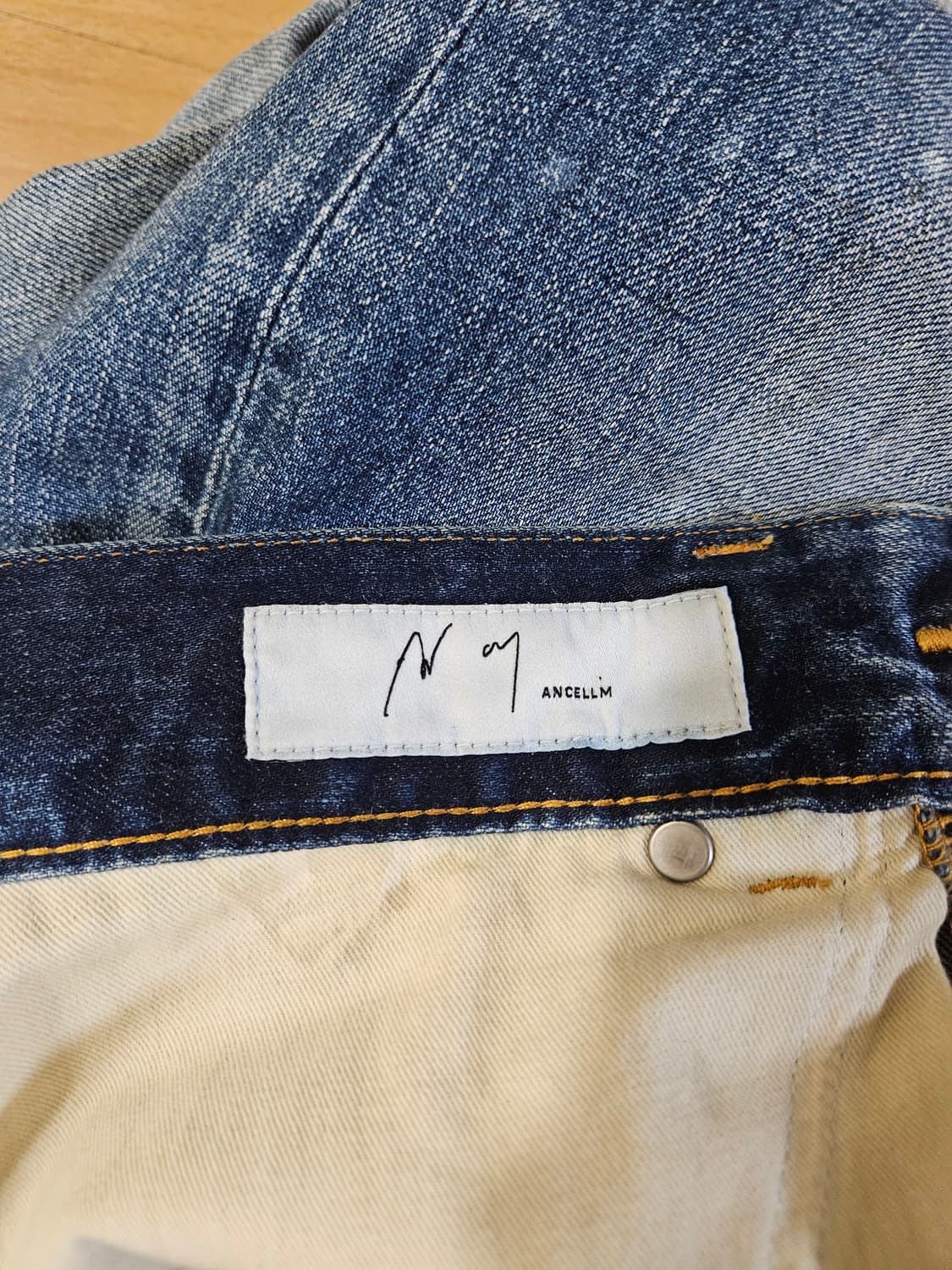 안셀름 에이징 테이퍼드 5p 데님 1 사이즈 상품이미지4