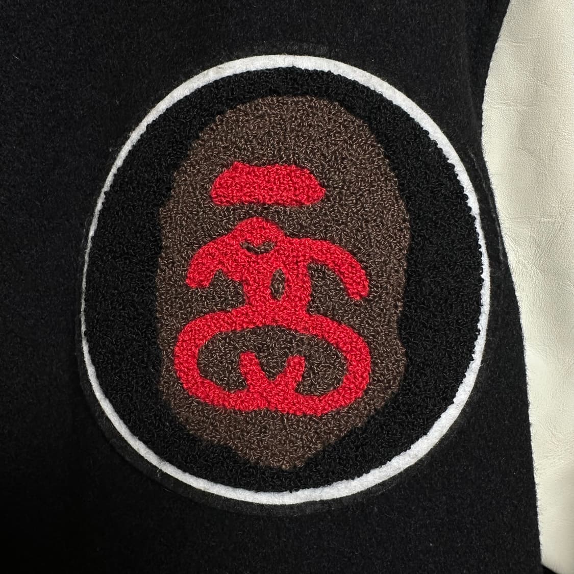 스투시 베이프 바시티 자켓 XL사이즈 상품이미지3