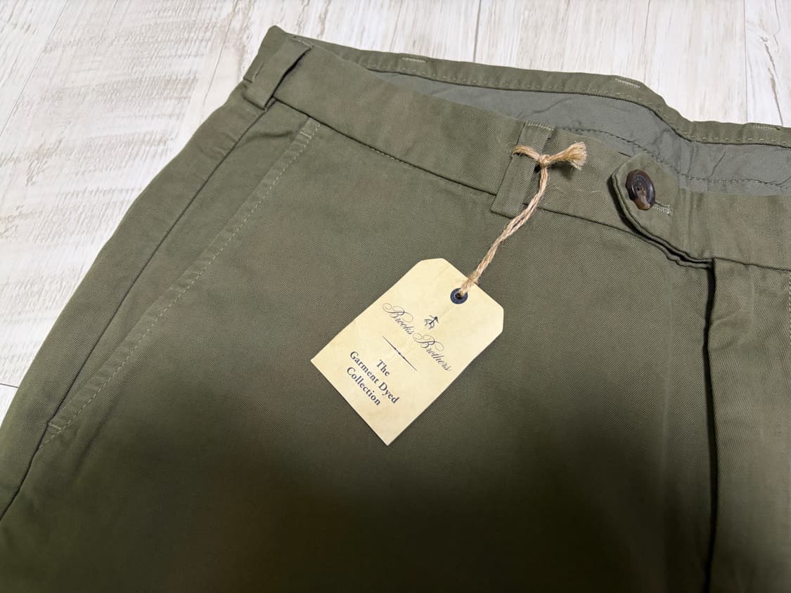 [38] 브룩스 브라더스 버뮤다 팬츠 올리브 새상품 상품이미지2