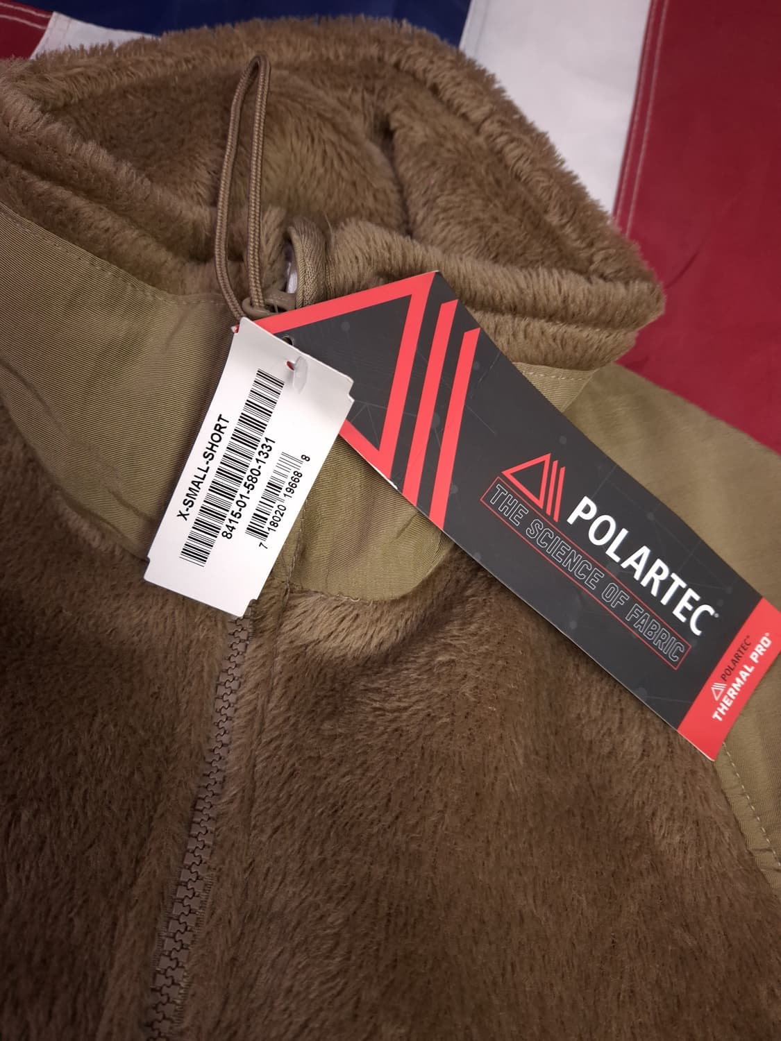 택새제품 오리지날 미군 지급용 신형 OCP 폴라텍 후리스자켓 상품이미지2