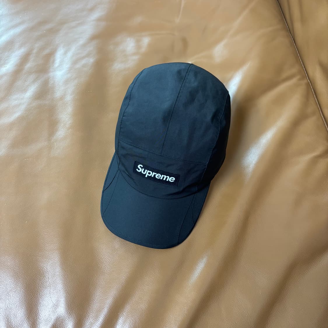 슈프림 캠프캡 모자 박스로고 22SS 팩라이트 고어텍스 블랙 상품이미지7