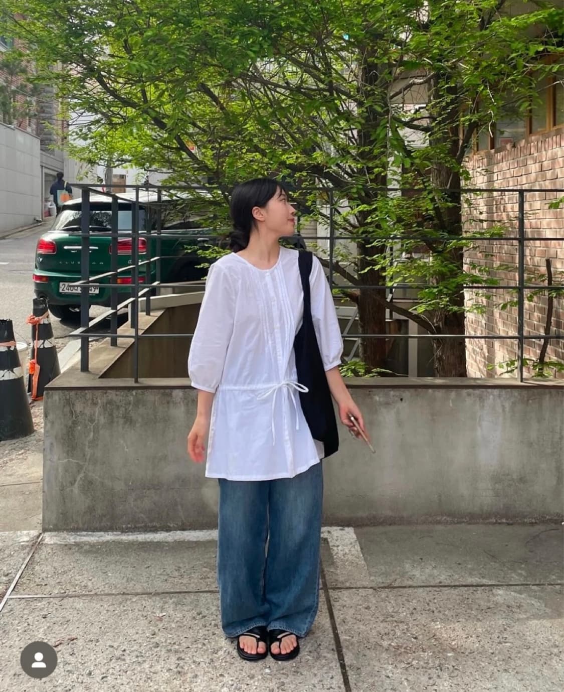 뮤어리 muary 데이지 핀턱 블라우스 상품이미지2