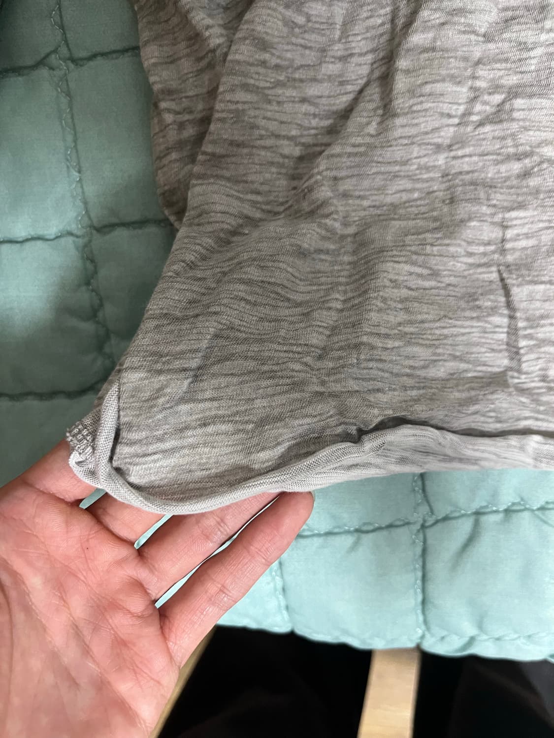 mono prive textured roll longsleeve 상품이미지3