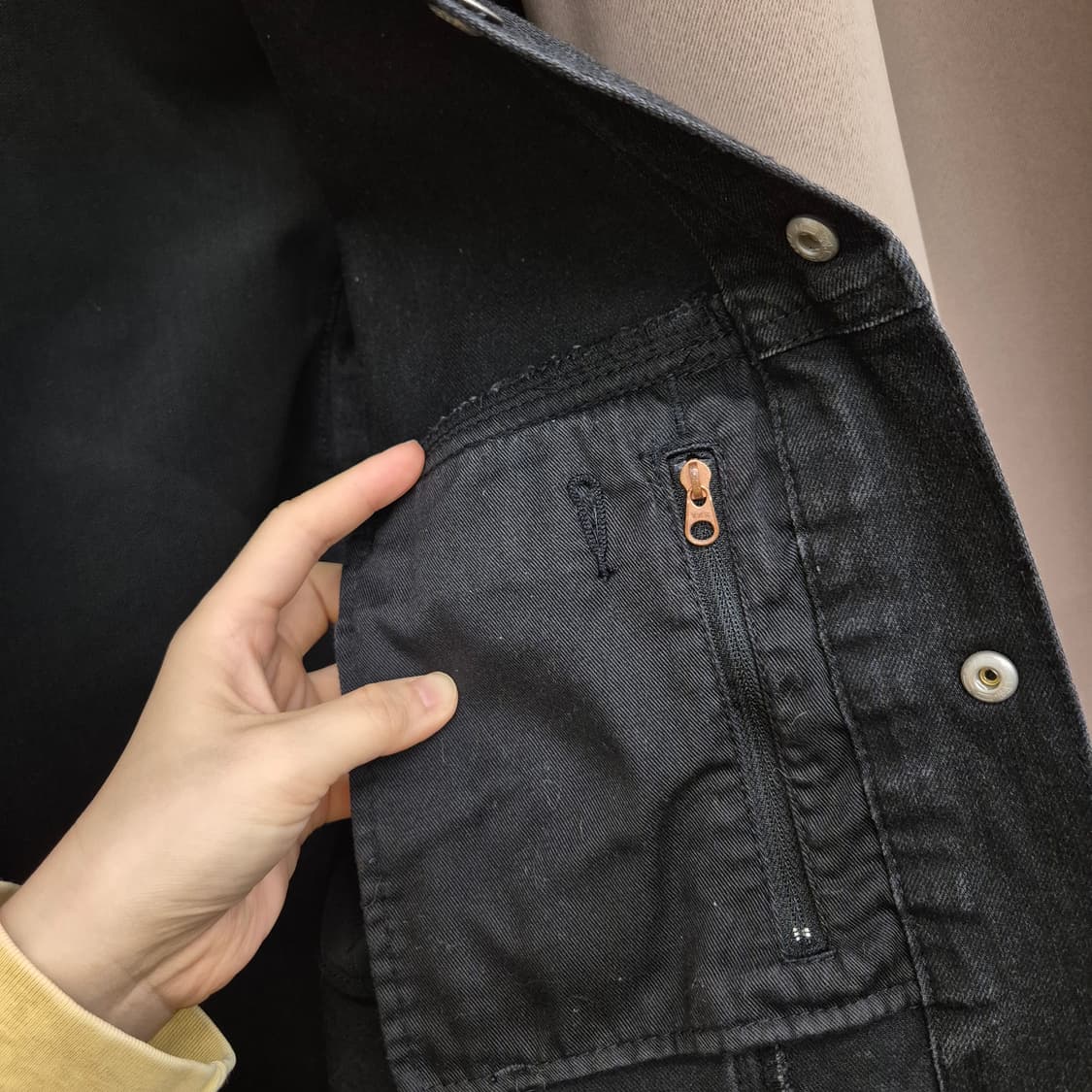 리바이스 블랙 데님 커뮤터 트러커 자켓 M 상품이미지7