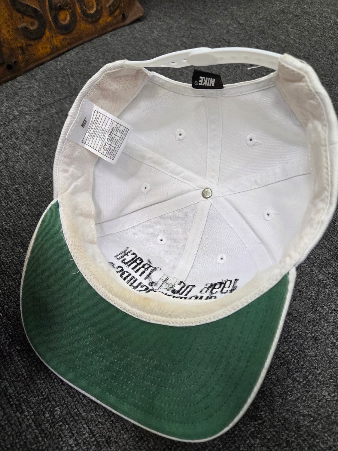 90s 나이키 NCAA TRACK 챔피언십 캡 상품이미지7