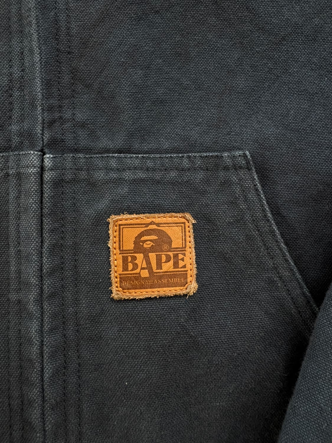 올드 빈티지 베이프 액티브 자켓 택S (실제 100정도) 상품이미지3