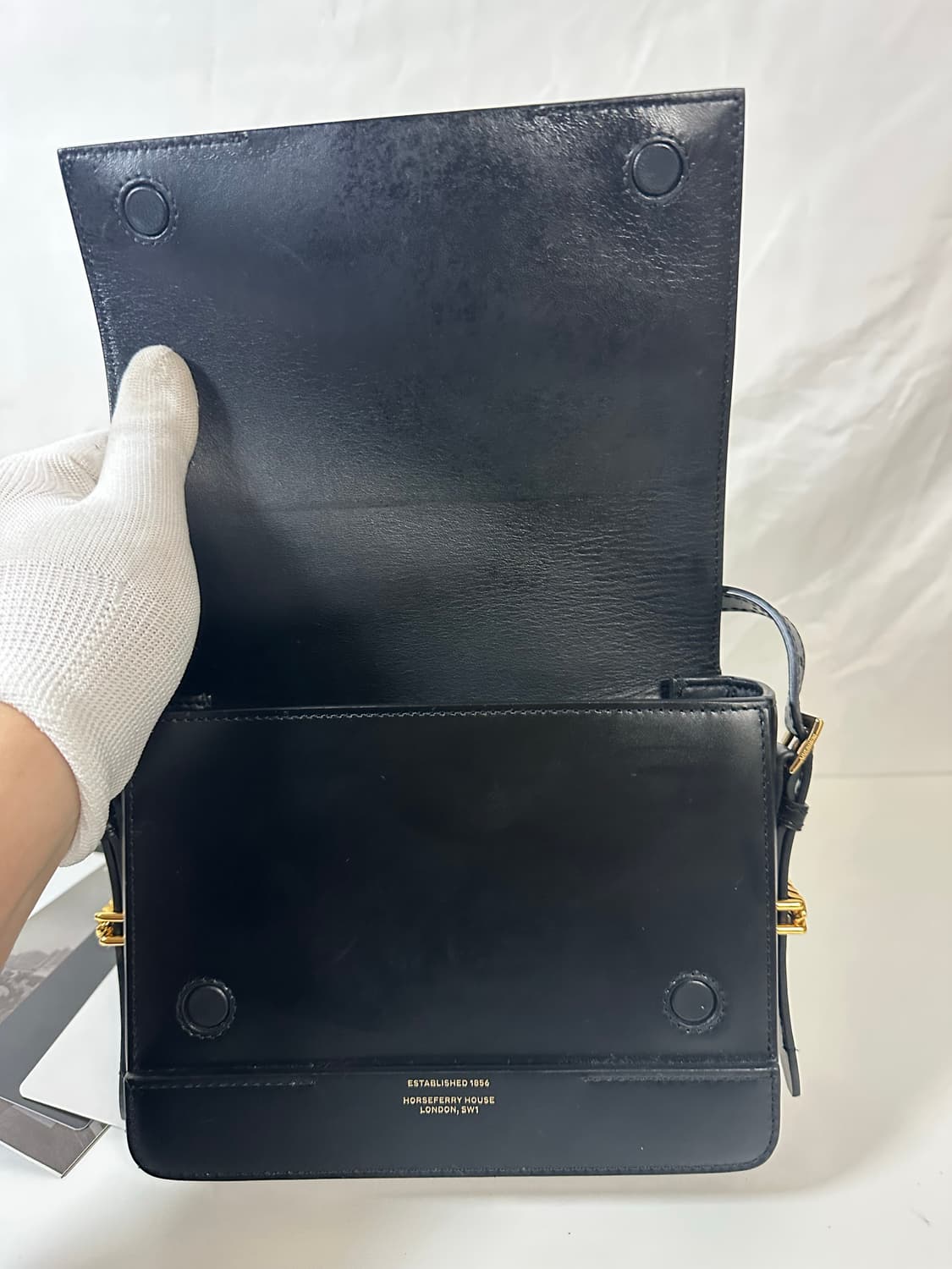 버버리 그레이스백 블랙 (OS) 상품이미지8