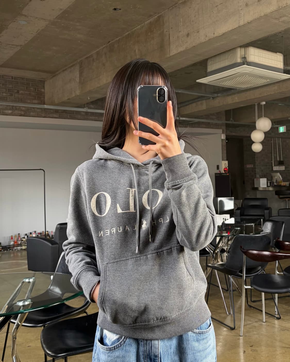 [S]폴로 랄프로렌 스펠아웃 로고 플리스 후드 상품이미지1