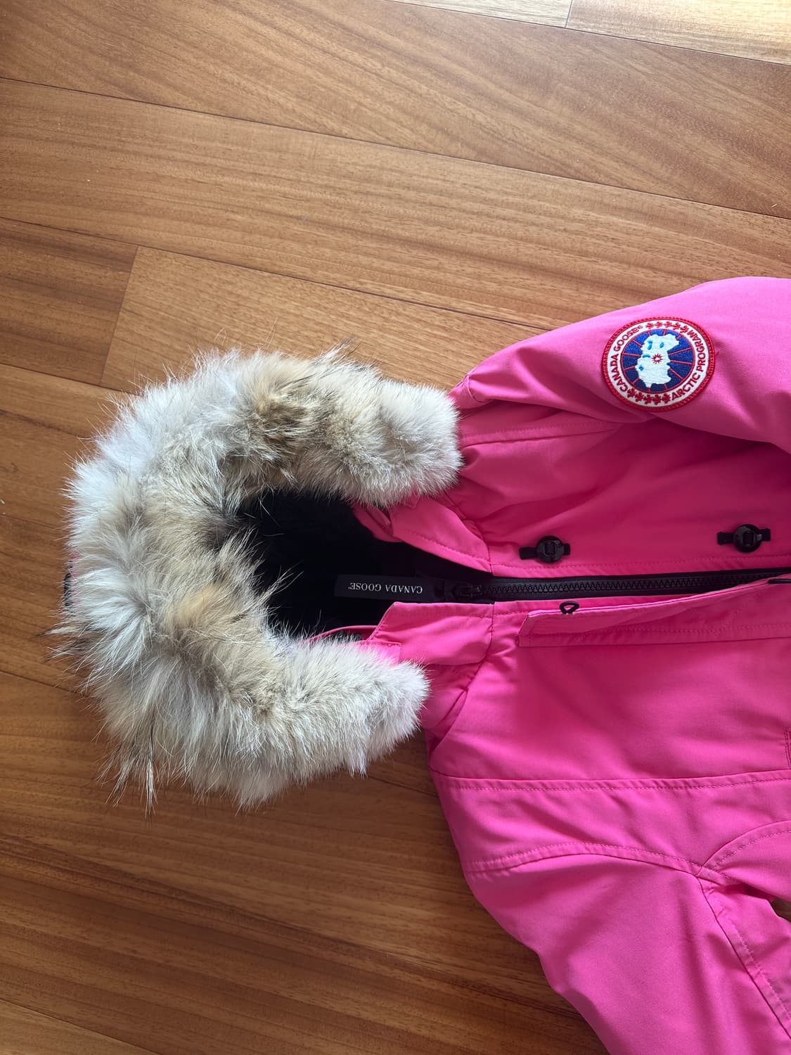 캐나다구스 켄싱턴 파카 패딩 핑크 상품이미지3