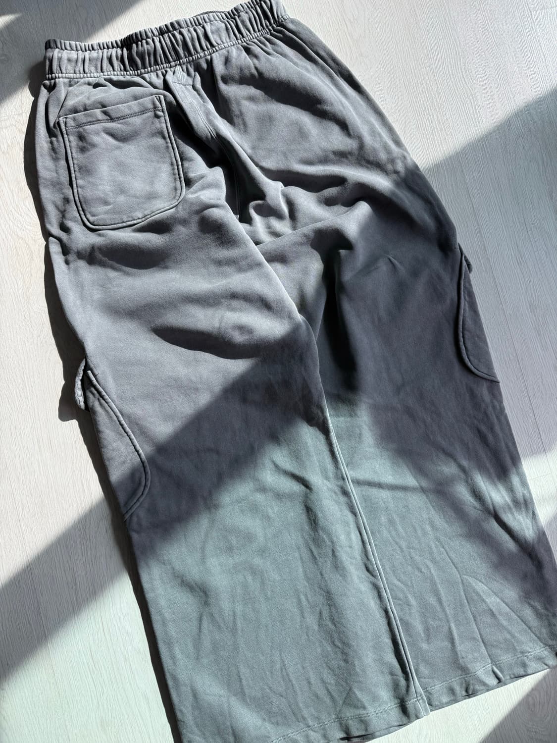 [3] 폴리테루 휴먼인덱스 휴먼카고 스웻팬츠 더티그레이 팝니다 상품이미지2