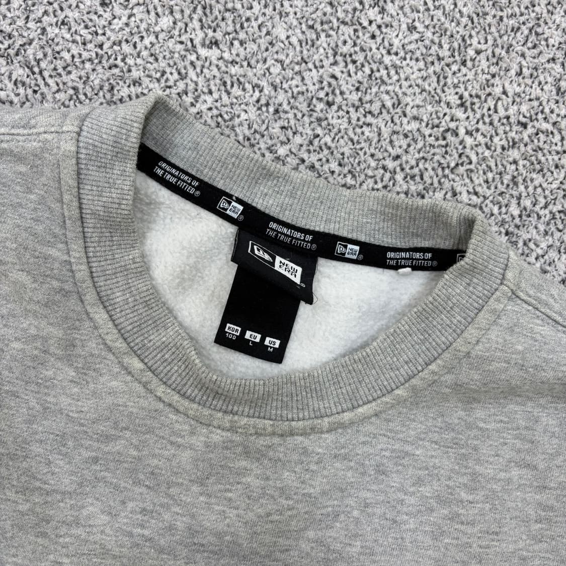 100 뉴에라 MLB 남성 기모 맨투맨 0407J 상품이미지2