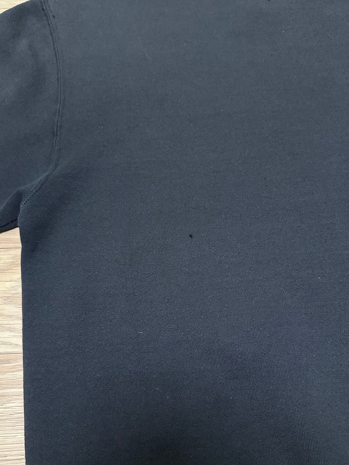 90s 빈티지 러셀 스웻셔츠 블랙 L USA 상품이미지8