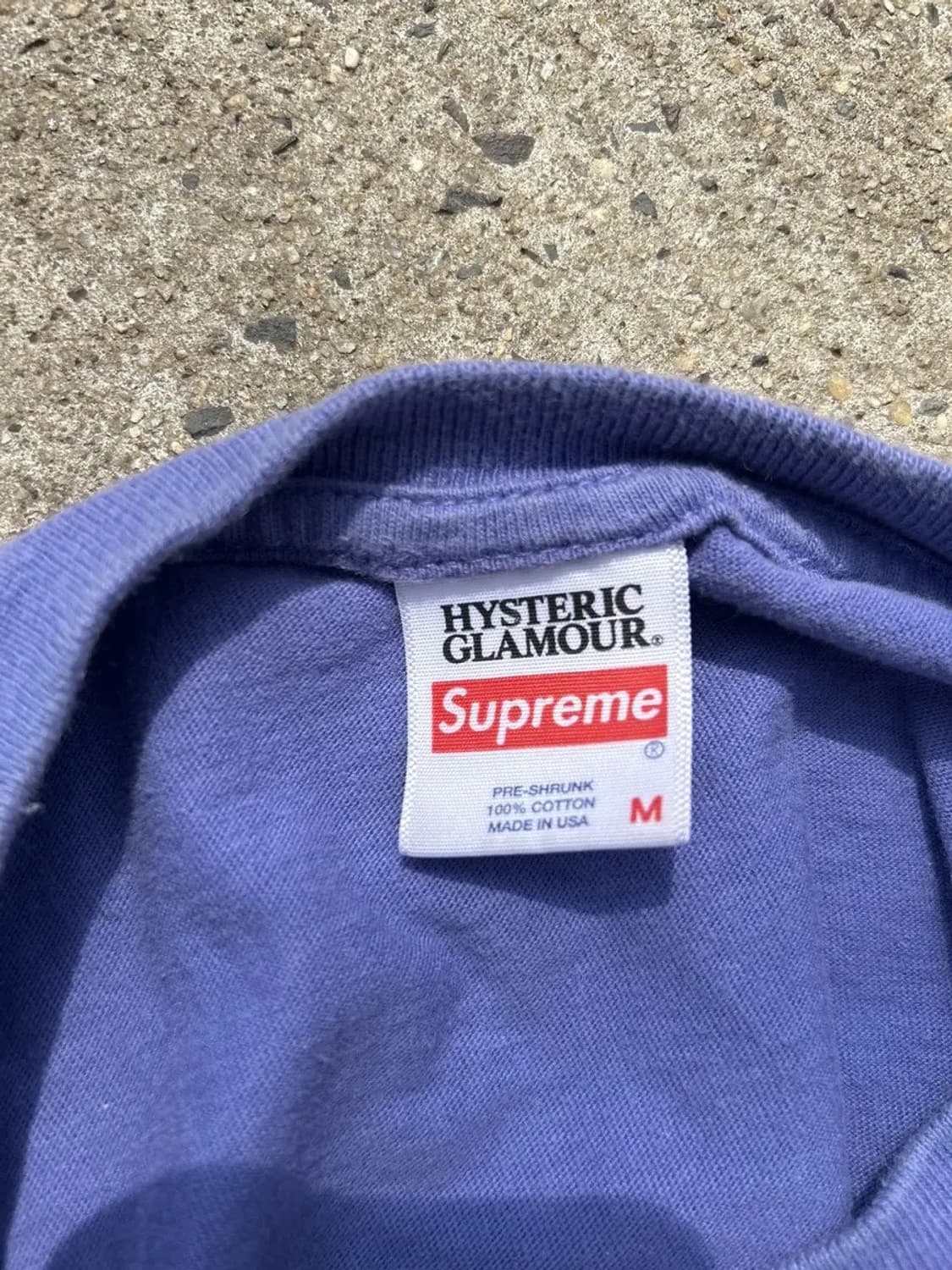 🇺🇸 히스테릭 글래머 X 슈프림 롱슬리브 글리터 티 상품이미지7