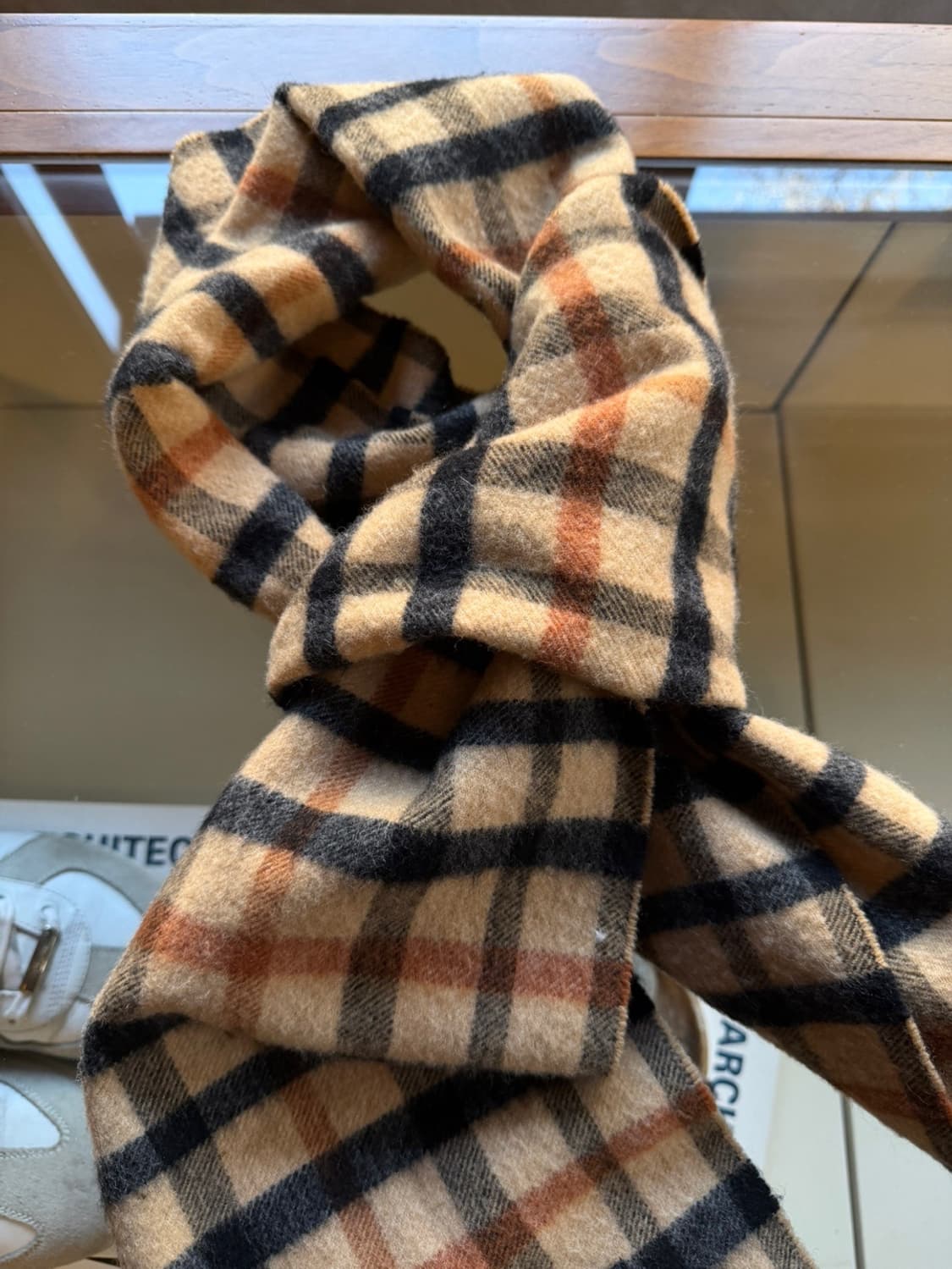 DAKS 캐시미어 머플러 상품이미지2