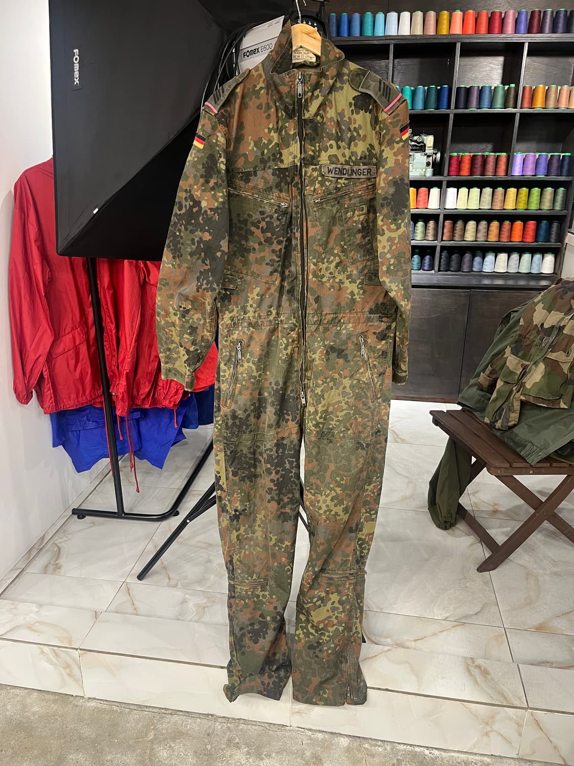 독일군 플렉탄 오버롤 상품이미지1