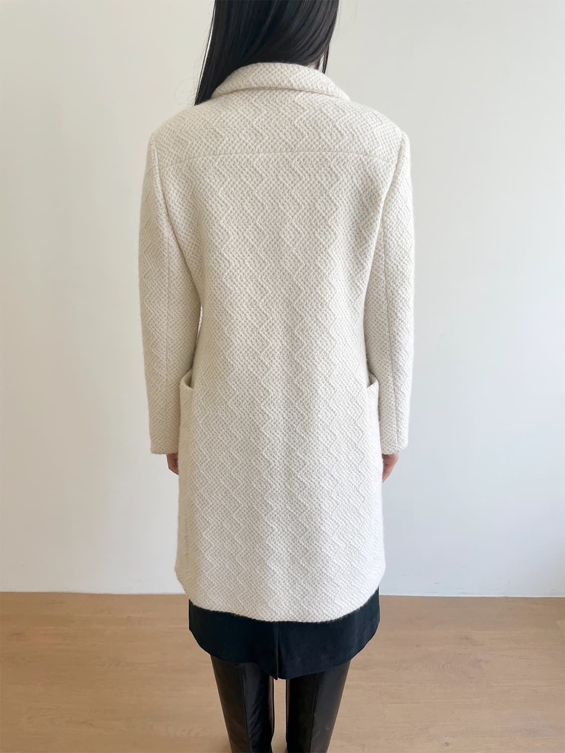 JIL SANDER ANGORA LONG COAT oaens구매 해 상품이미지5