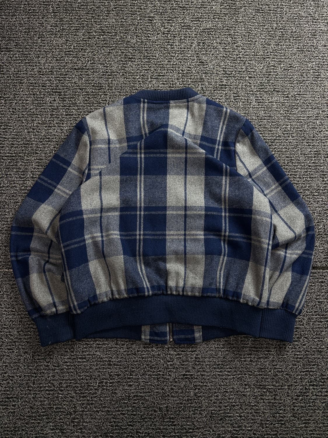 올드네이비 타탄 체크 이너 플리스 해링턴 자켓 1761 상품이미지4