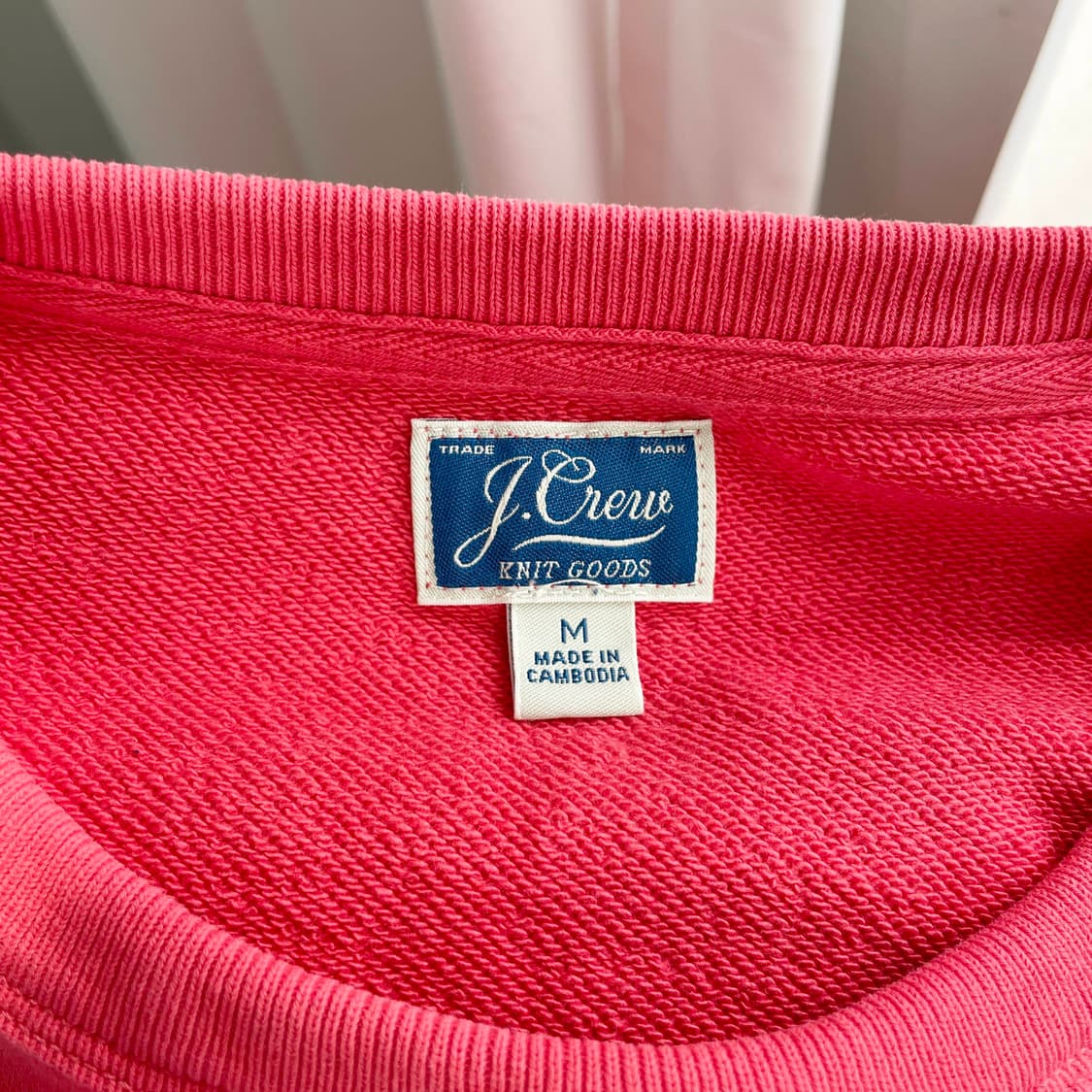B2  J.Crew 제이크루 크루넥 스웨트셔츠 M95-100사이즈 상품이미지4