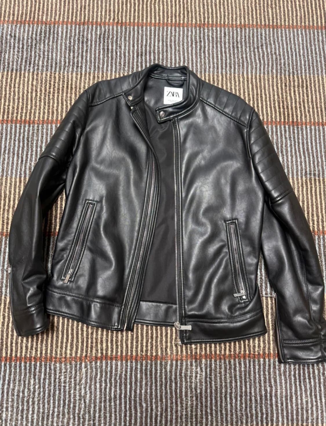 자라 바이커 레더자켓 상품이미지1