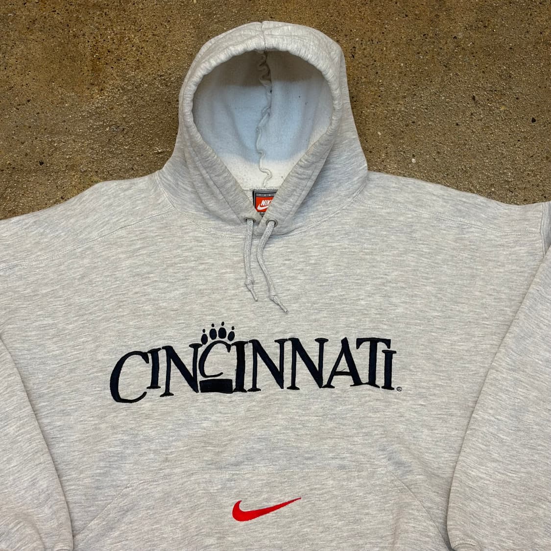 레어 USA 미국 빈티지 나이키 신시내티 후드티 상품이미지3