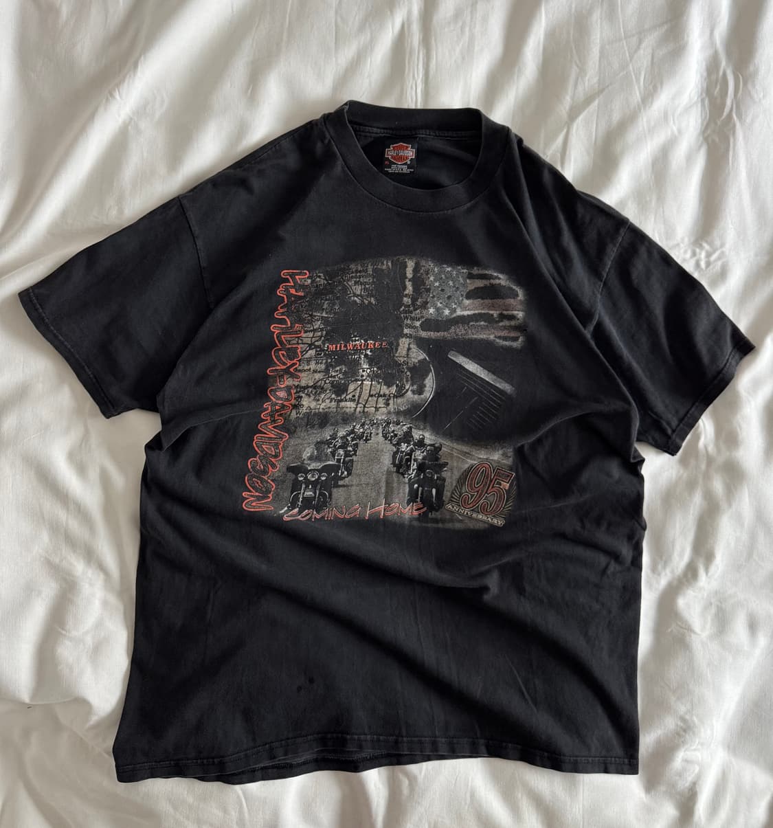 [XL] 90s-00s 빈티지 할리데이비슨 홈커밍 티셔츠 상품이미지1
