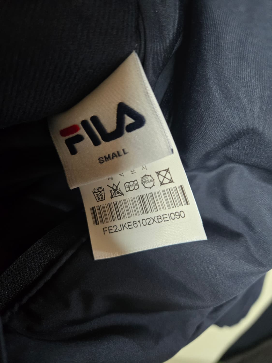 휠라 양털 후리스 리버시블 후드집업S 상품이미지7