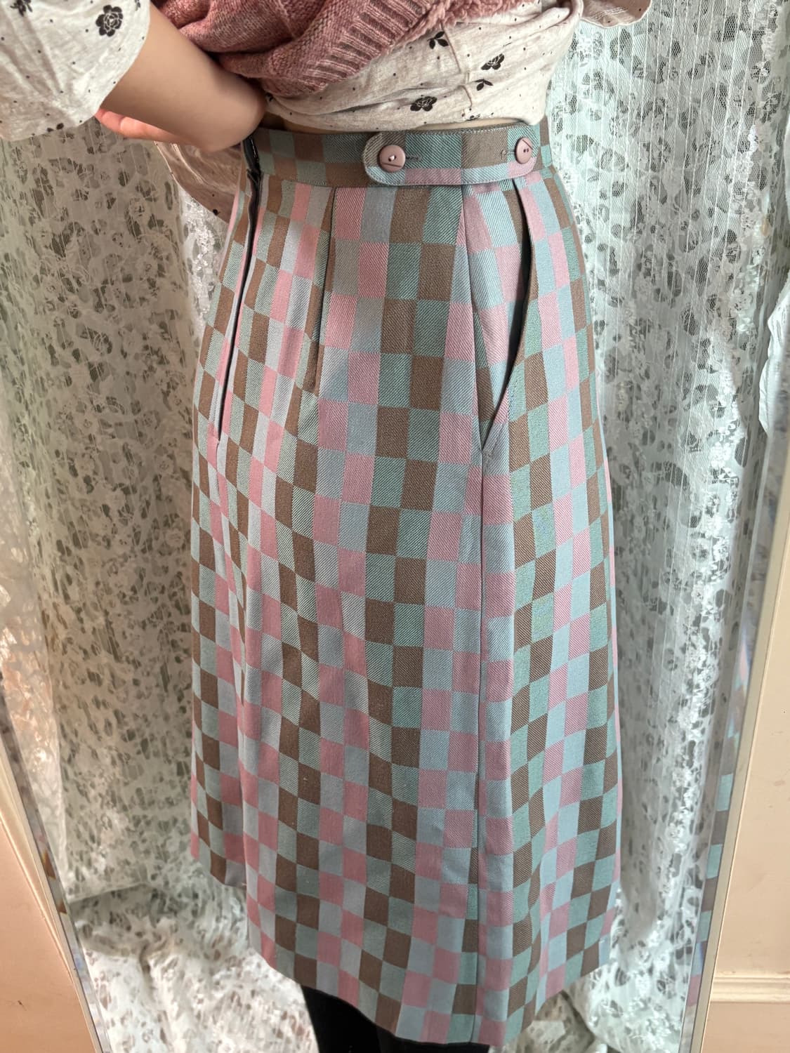 Strawberry mint choco skirt 상품이미지5