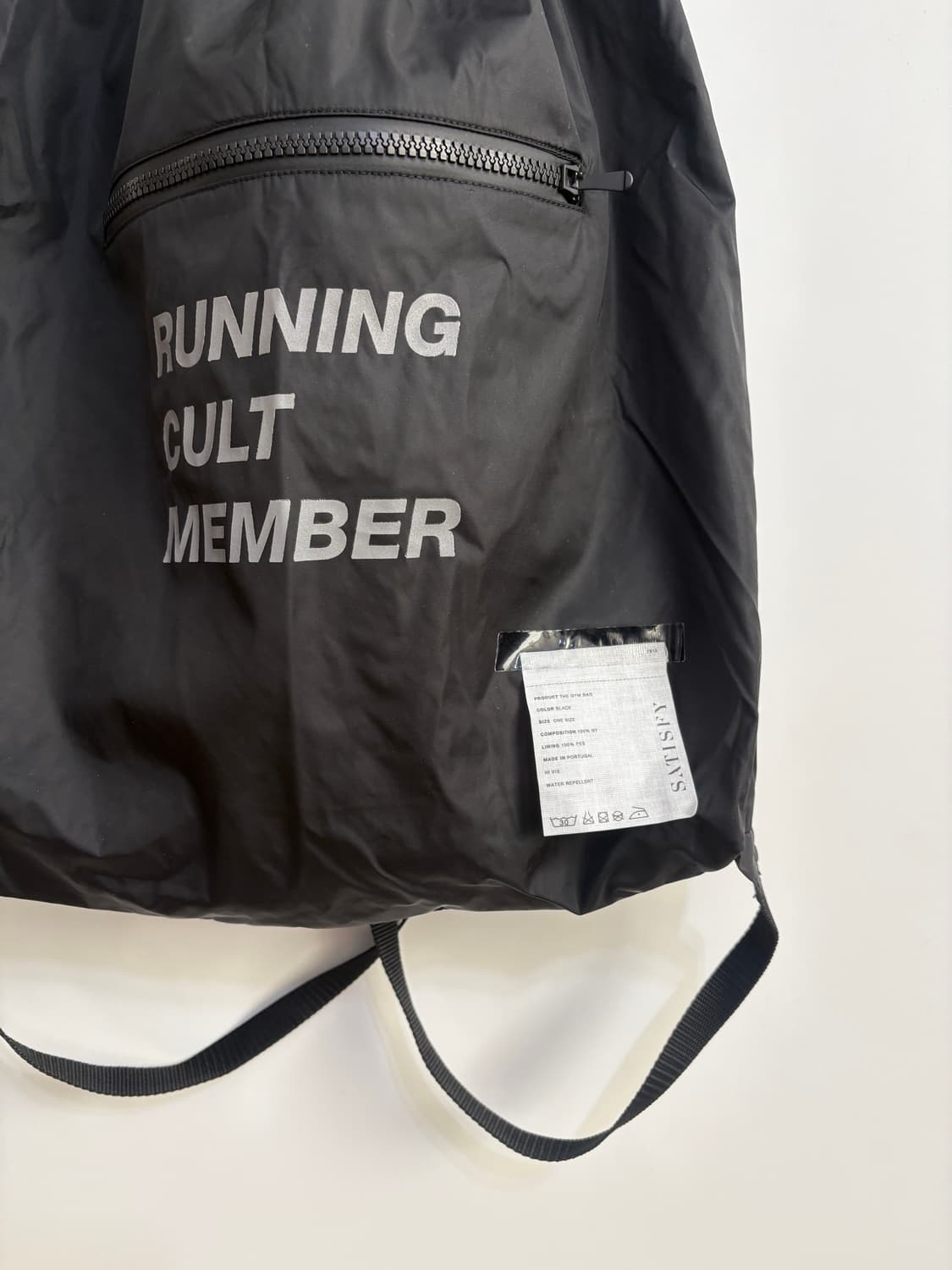 세티스파이 SATISFY / 짐백 GYM BAG 블랙 / ONE 상품이미지4