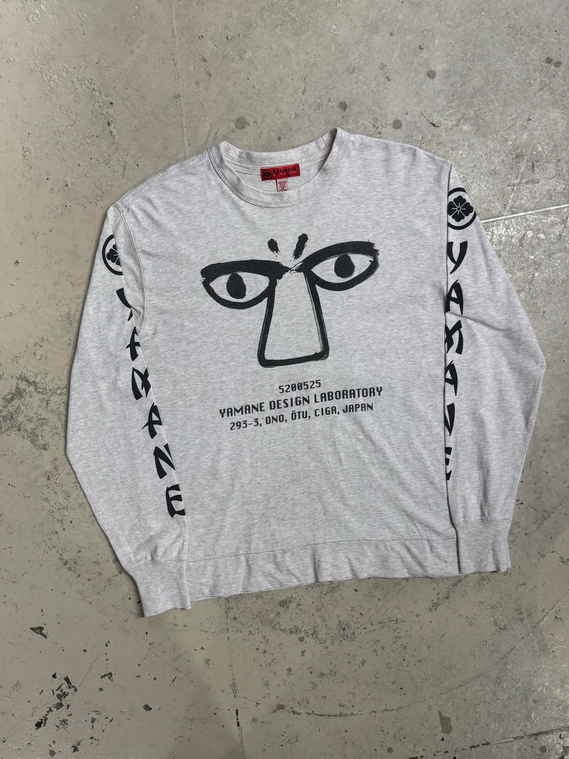 Yamane by Evisu 디자인 롱슬리브 상품이미지1