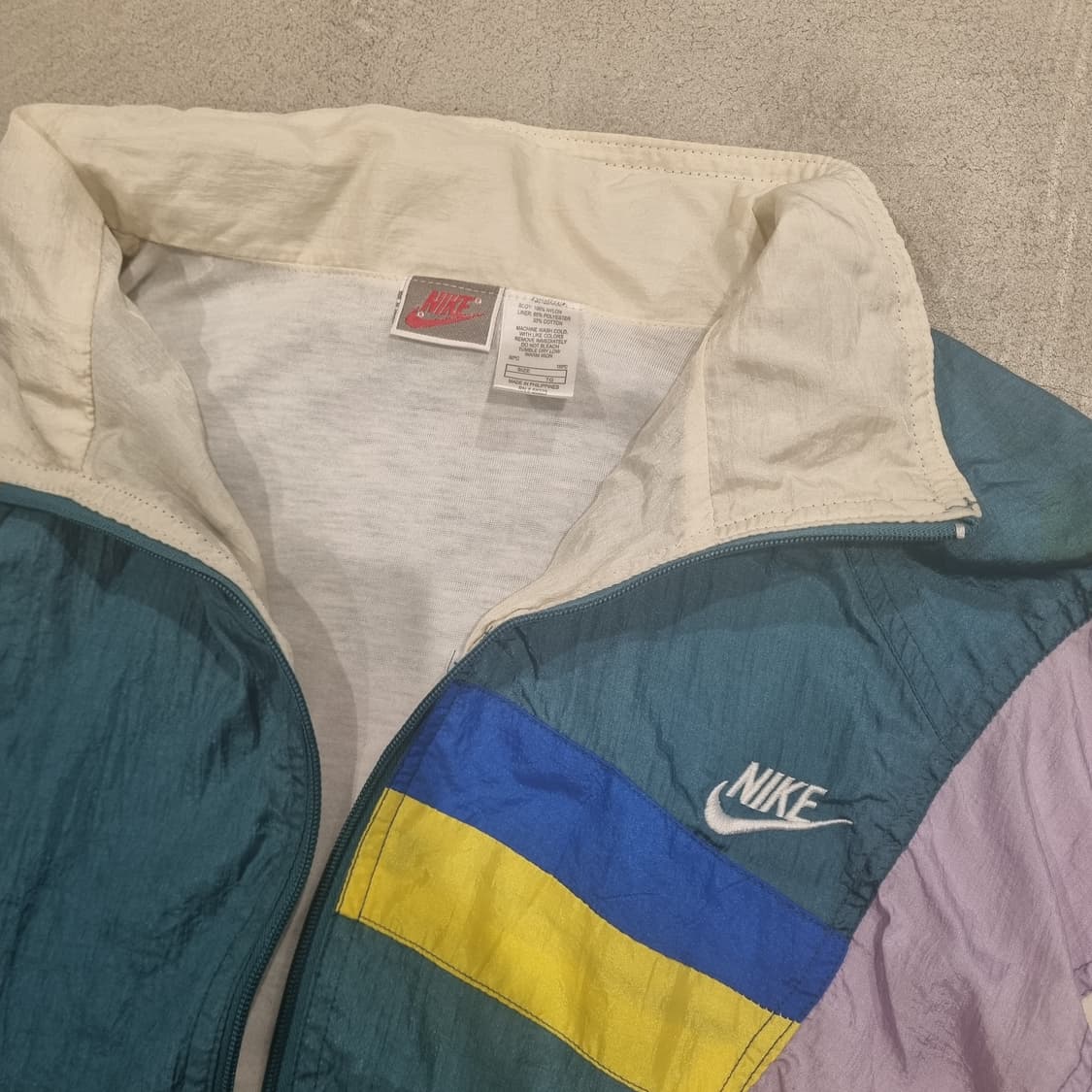 일본 90s 나이키 올드스쿨 바람막이 110사이즈 빈티지 빅스우시 점퍼 상품이미지4