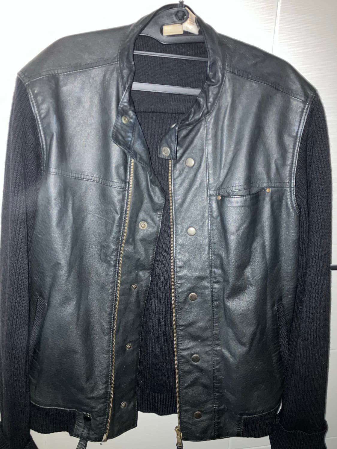 Armani Exchange Vintage Leather Sweat 상품이미지1