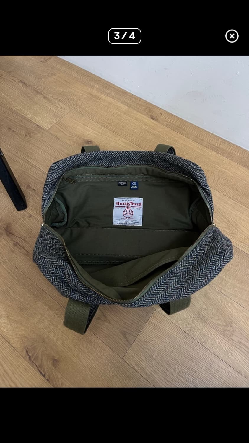 Porter x Harris Tweed 보스턴백 상품이미지4