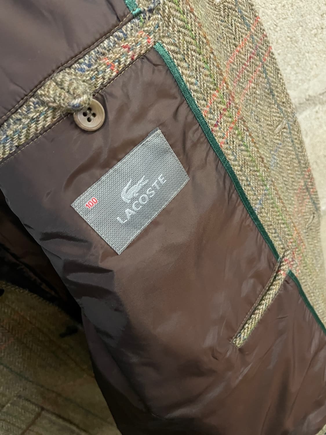 라코스테 울 스포츠 코트 자켓 상품이미지7