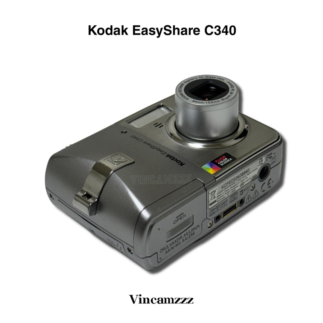 Kodak 코닥 EasyShare C340 디지털 카메라 상품이미지8