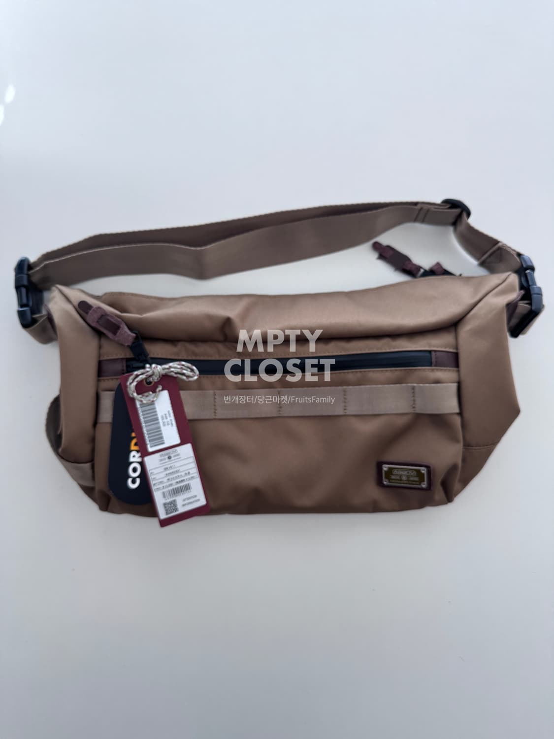 아소브 AS2OV 코듀라 도비 305D 투웨이 백 카키 상품이미지3