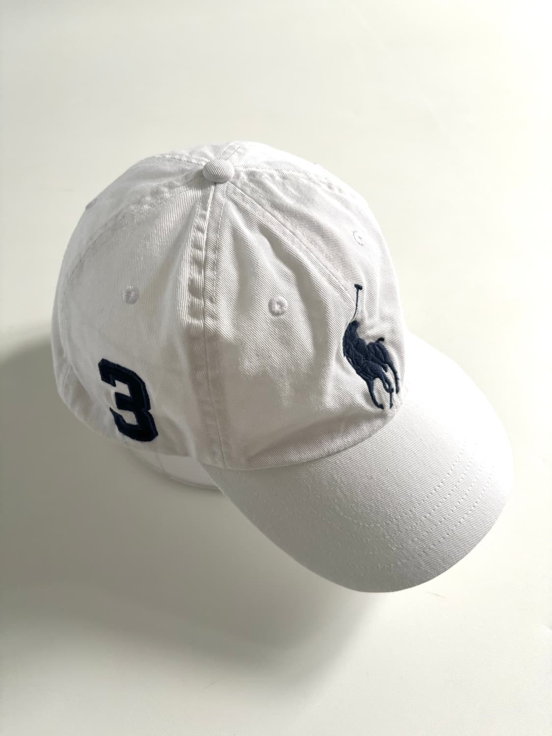 Polo 폴로 랄프로렌 신형 빅포니 화이트 볼캡 상품이미지1