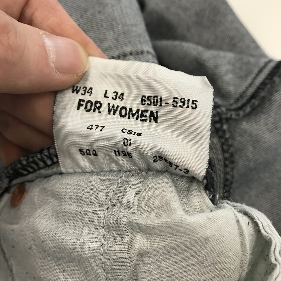 리바이스 USA 90s 하프데님팬츠 [31인치] 상품이미지6