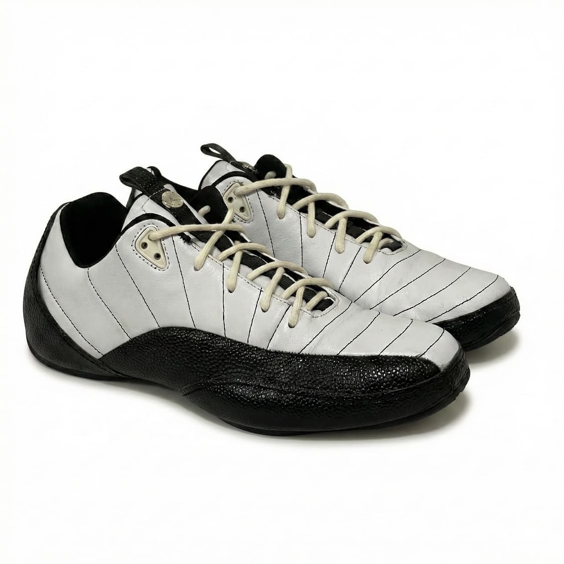 (250) 나이키 에어 조던 12 프리마 트레이너 블랙 화이트 신발 상품이미지2