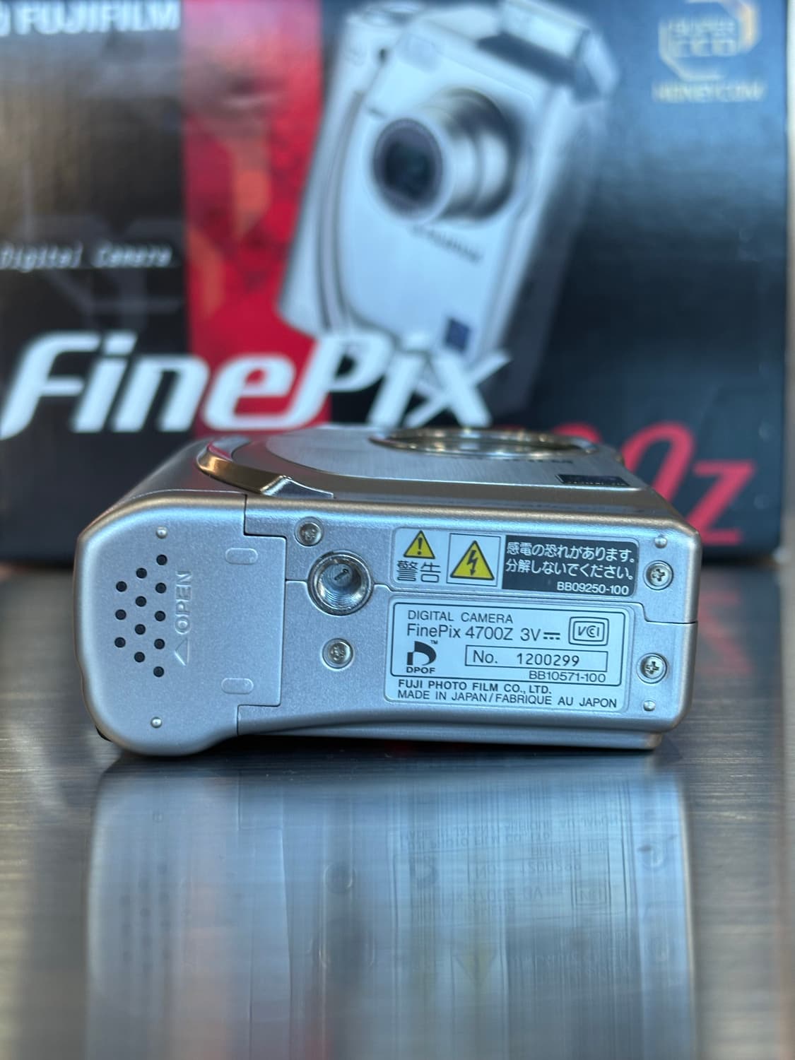 박스O/스미카케이블O)후지필름 파인픽스 4700z 실버 빈티지디카 상품이미지7