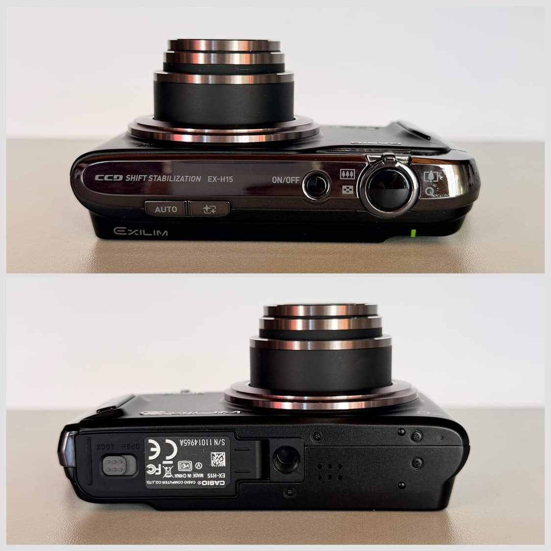 ❤︎츄 디카 민트급 ❤︎CASIO 카시오 EX-H15 블랙 빈티지디카 상품이미지7