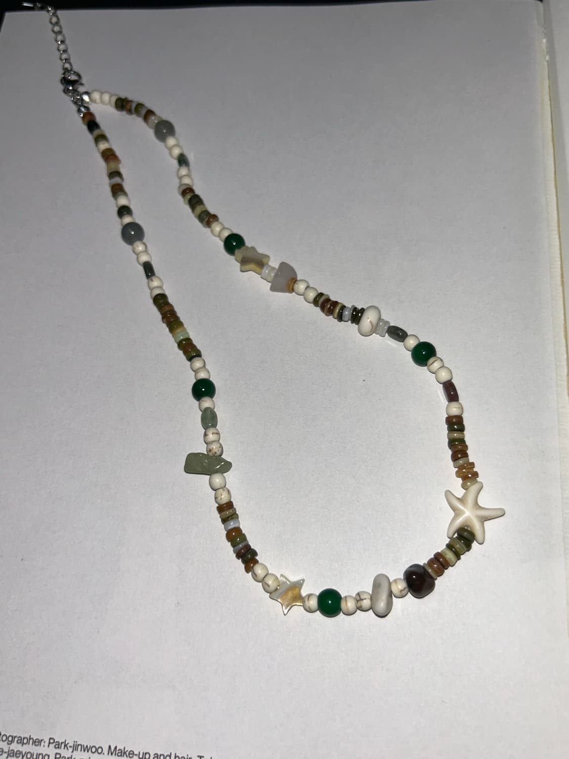 빈티지 비즈 해변 목걸이 / beach necklace 상품이미지1