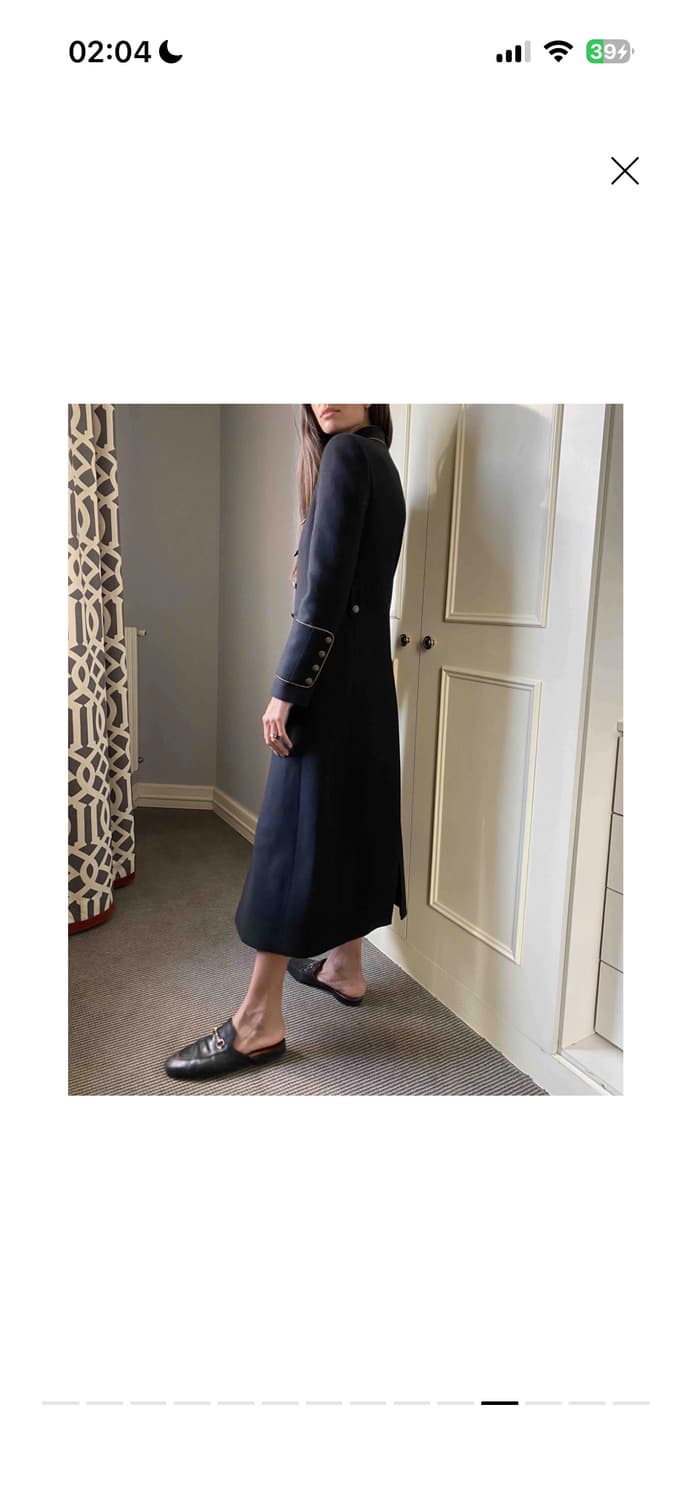 생로랑 나폴레옹 금장 코트 34사이즈 상품이미지5