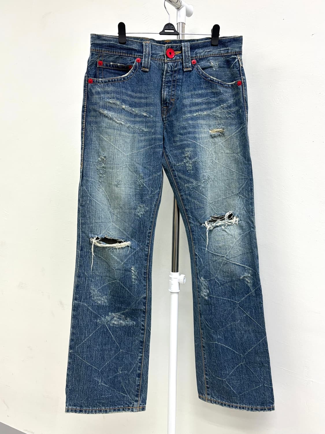 빈티지 co&lu 로우라이즈 데님 팬츠 상품이미지4